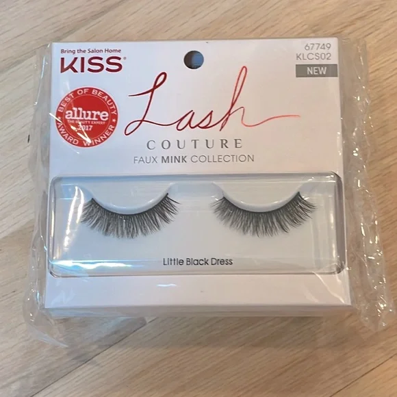 kiss lashes little black dress Benedetto Atelier main image 1